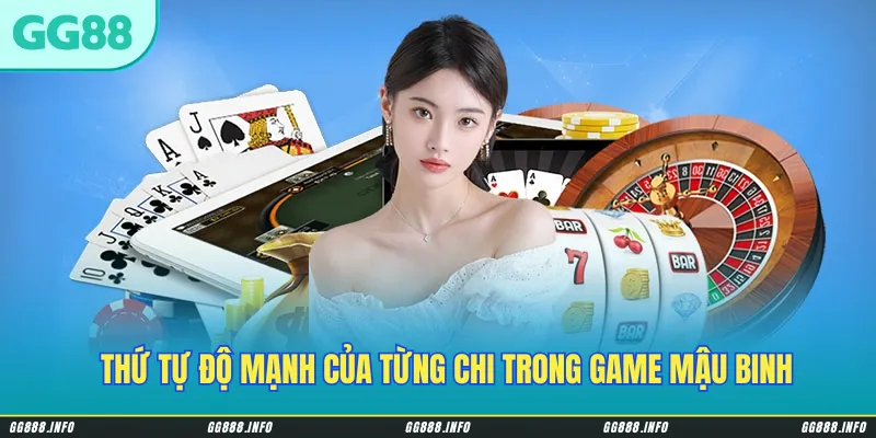 Thứ tự độ mạnh của từng chi trong game mậu binh
